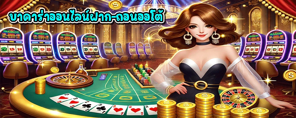 บาคาร่าออนไลน์ฝาก-ถอนออโต้